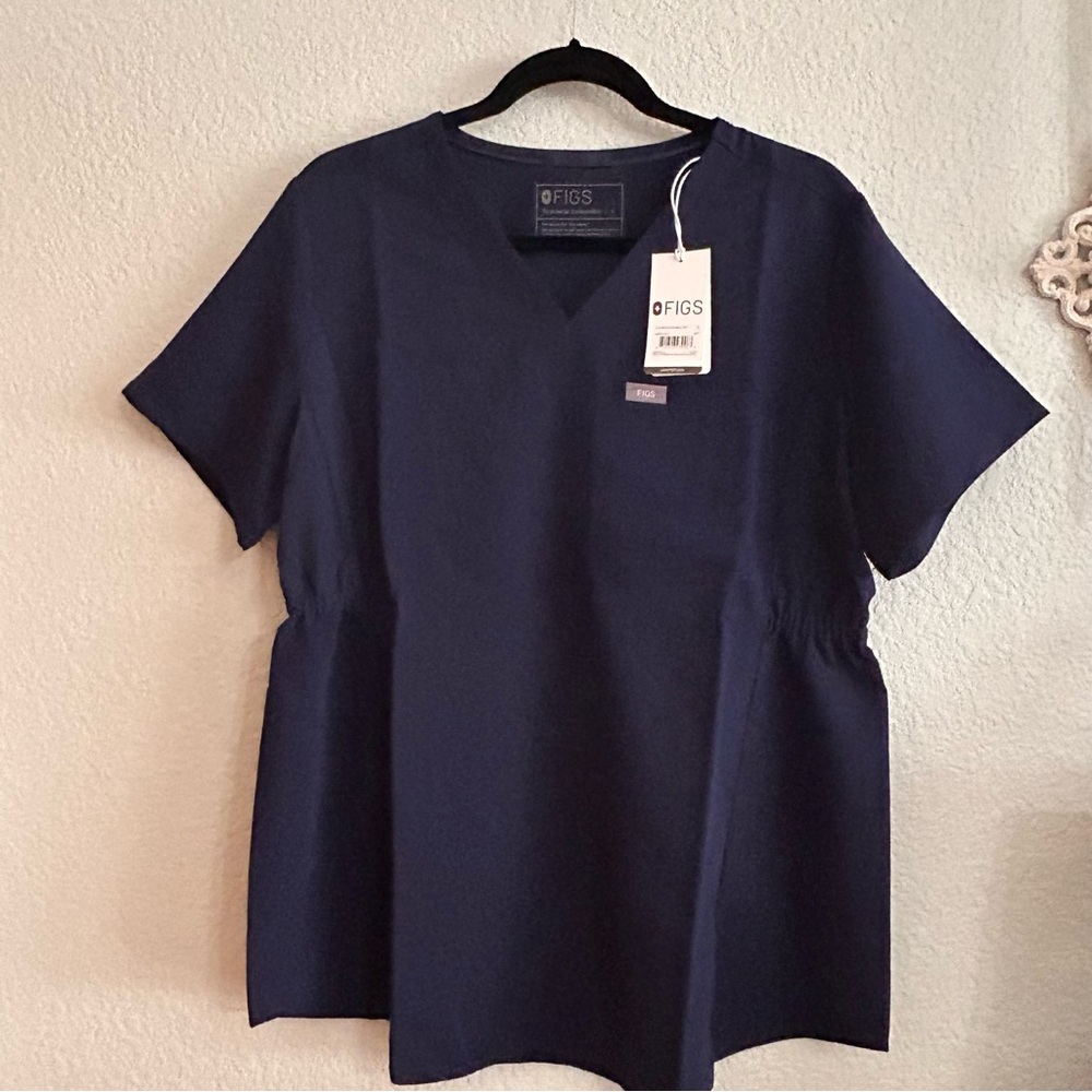 Figs Hybrid Maternity Scrub Top